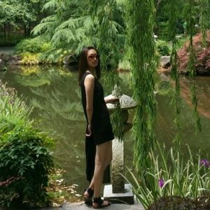 SOLD Short cape dress